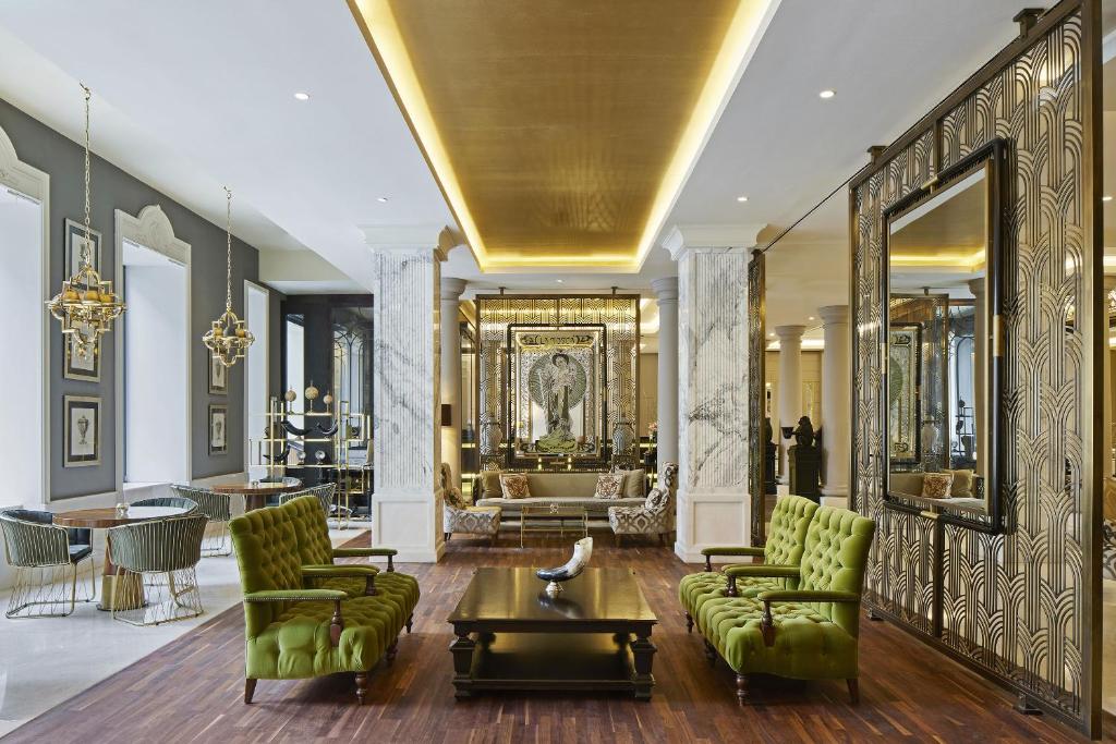 Posezení v ubytování TITANIC Gendarmenmarkt Berlin