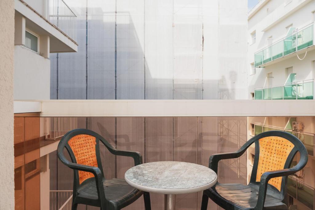 Balkón nebo terasa v ubytování Hotel Leon D'oro