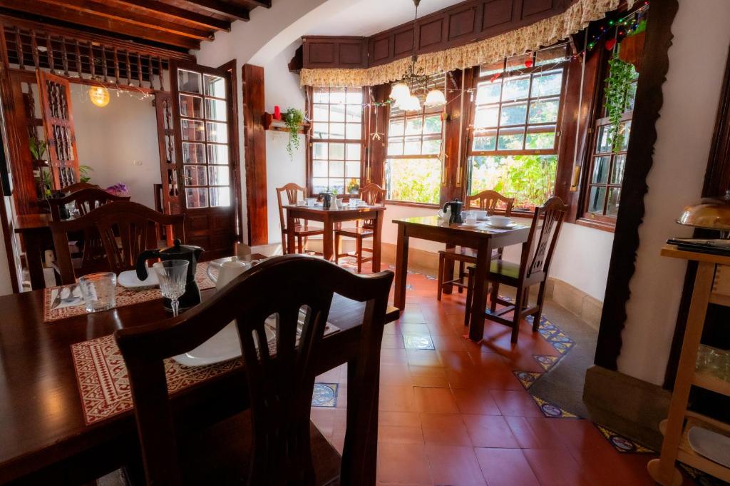 Restaurace v ubytování La Asomada del Gato