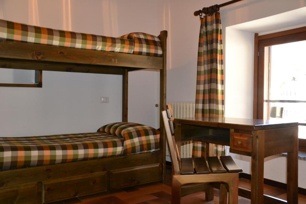 Posezení v ubytování ALBERGO VALLUNGA
