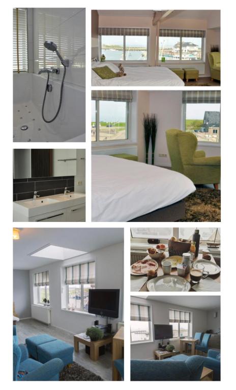 Posezení v ubytování Hotel Havenzicht Texel