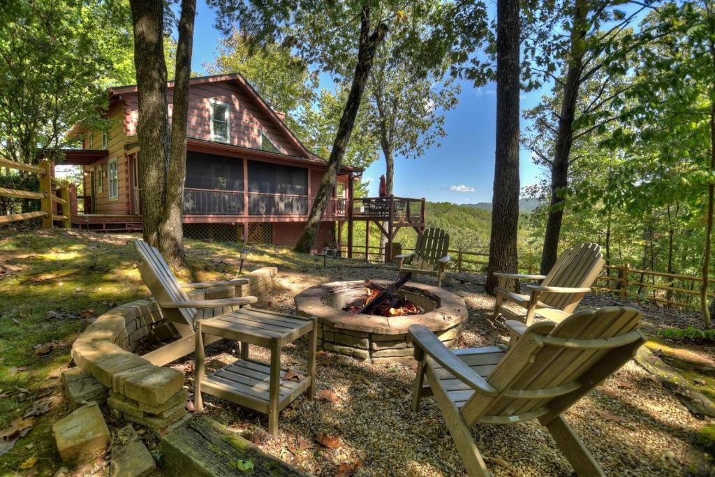 Příroda nedaleko prázdninového domu