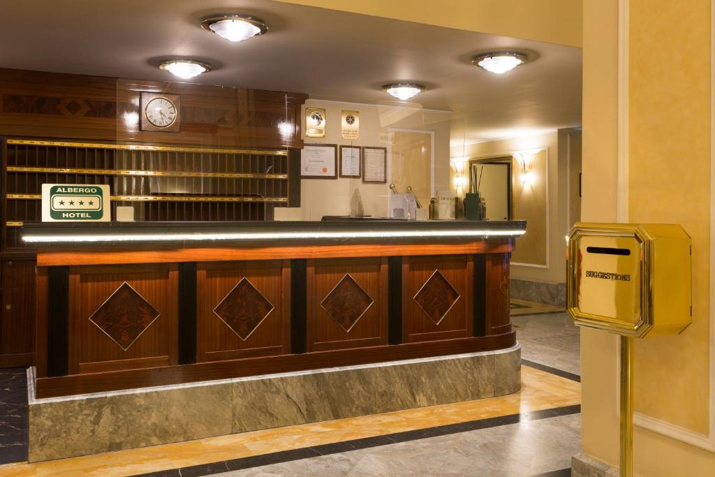 Vstupní hala nebo recepce v ubytování Doria Grand Hotel
