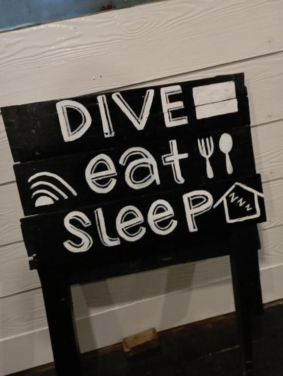 Certifikát, hodnocení, plakát nebo jiný dokument vystavený v ubytování Seahorse Diver Guesthouse
