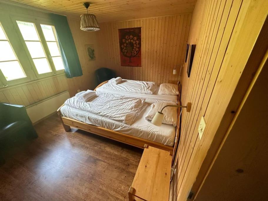 Postel nebo postele na pokoji v ubytování Charming Apartment Only 150 Meters from the Ski Lift
