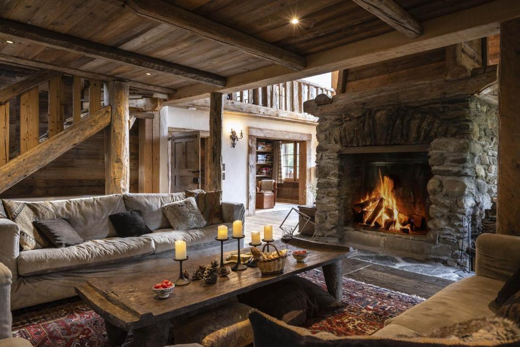 Chalet Ruitor, chalet 500 m2 luxueux de caractère - Chalet
