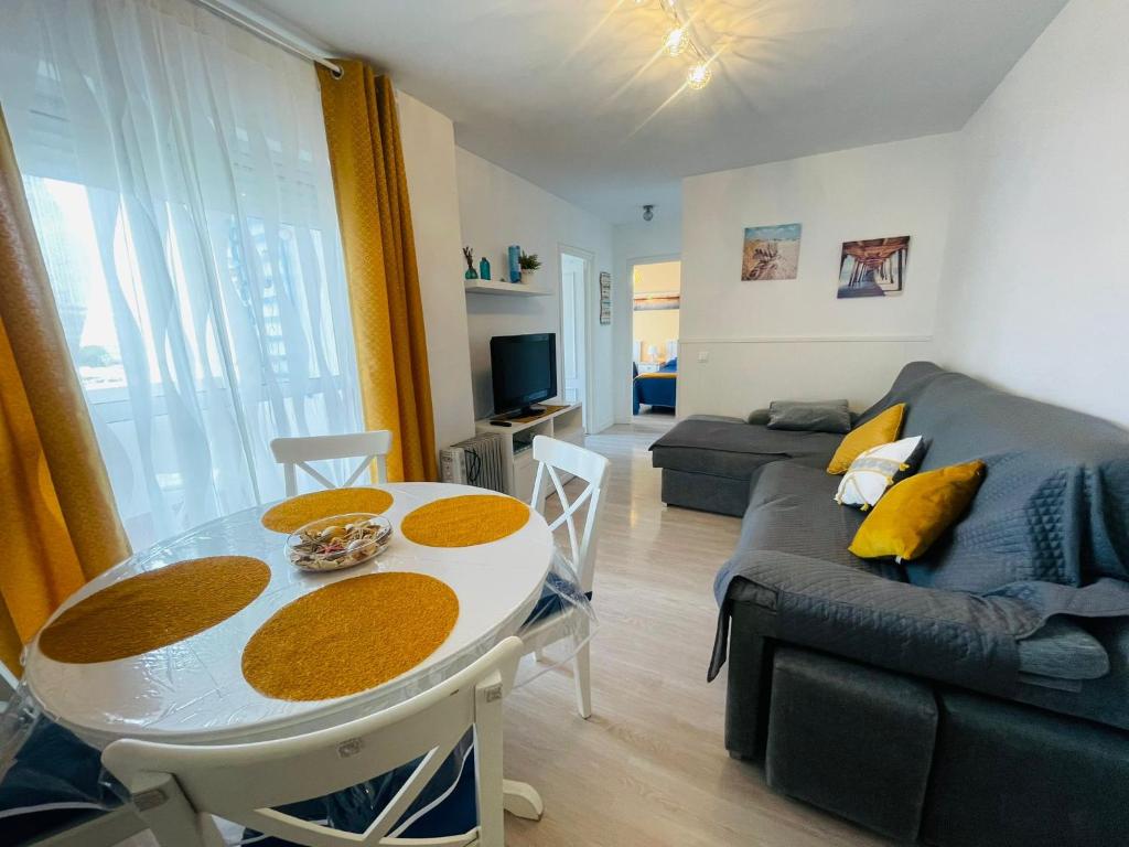 Setusvæði á Apartamento primera linea de playa Valdelagrana