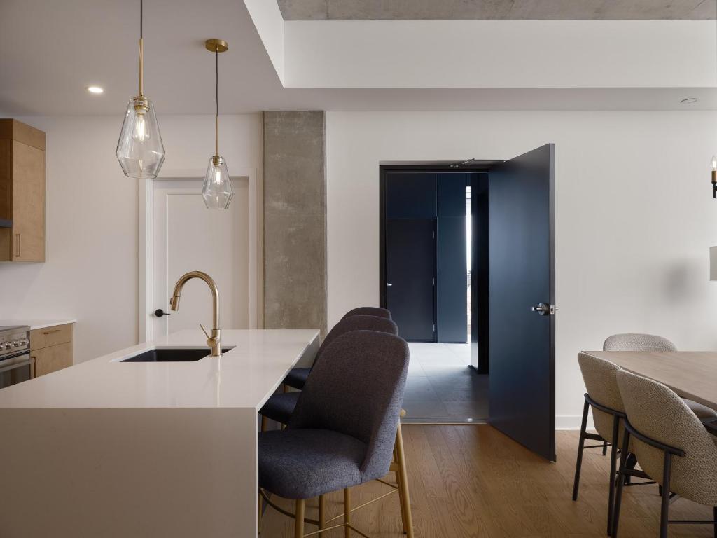 Posezení v ubytování Hôtel - Expérience - Quartier Des Marinas