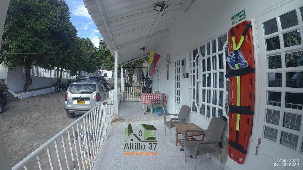 Budova, kde se apartmán nachází
