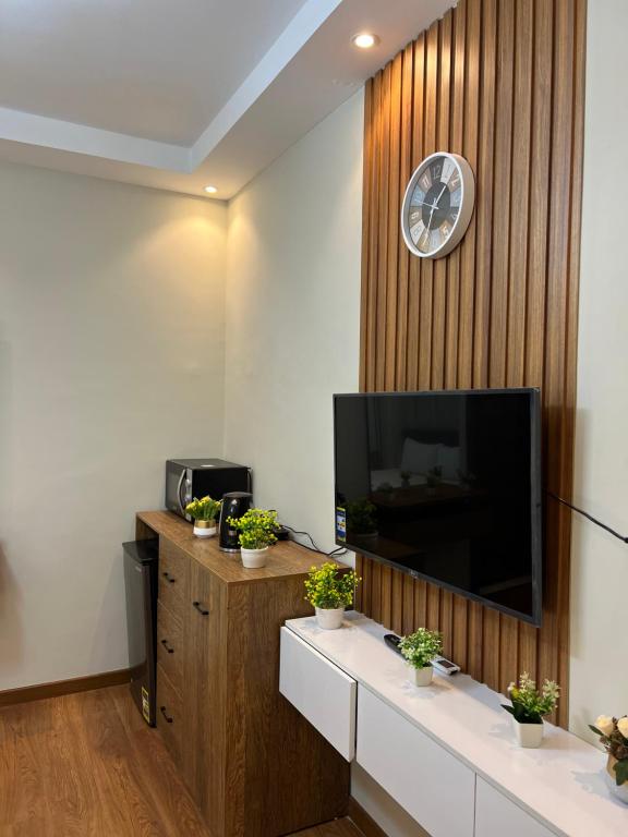Kuchyň nebo kuchyňský kout v ubytování Cozy Royal Rooms in new cairo
