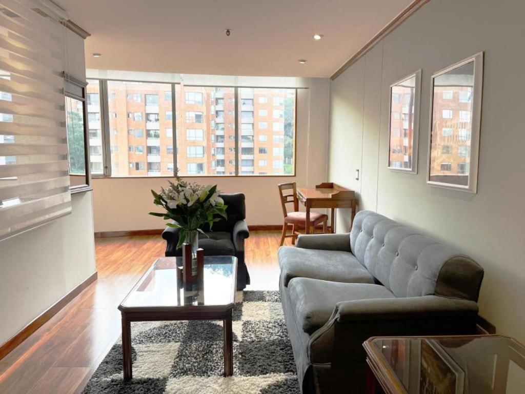Posezení v ubytování Hotel Bogotá Regency Usaquén