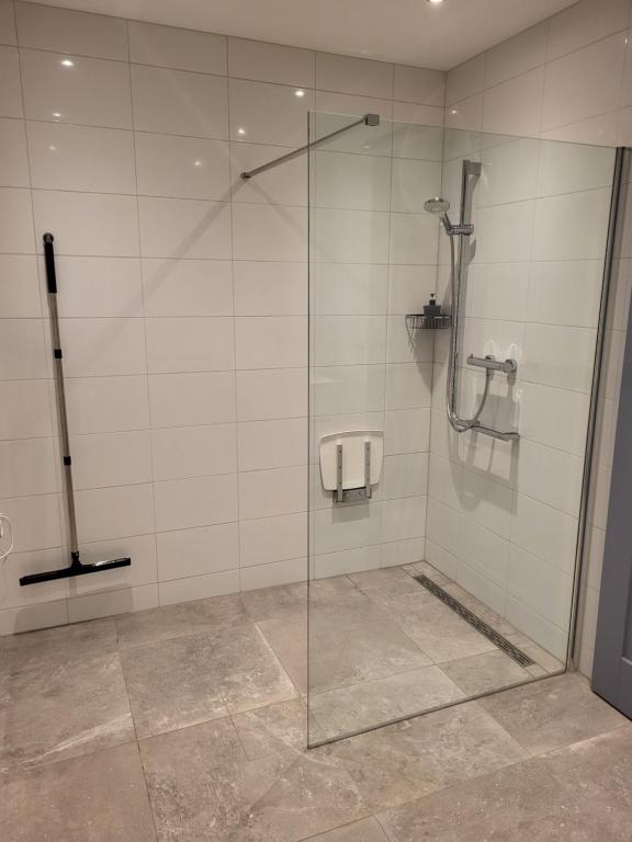 Koupelna v ubytování B & B De Tocht
