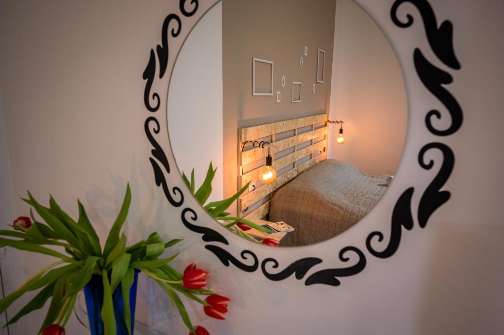 Phòng tắm tại Casa vacanza la finestra sul porto