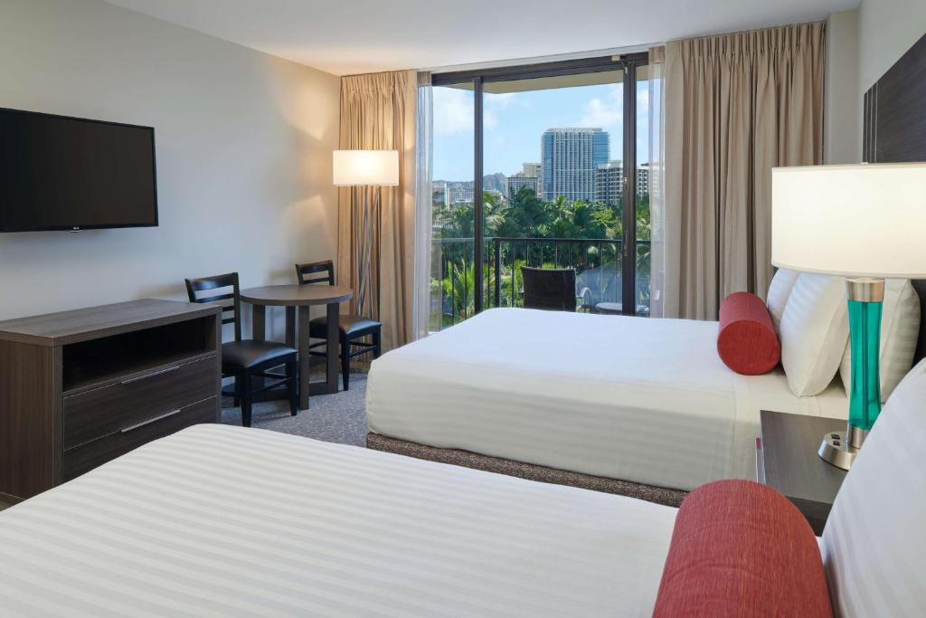 Aqua Palms Waikiki - Quarto Com Vista Para A Cidade
