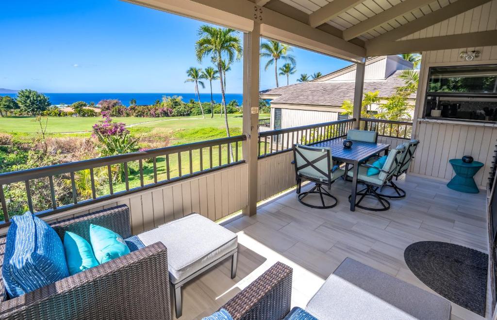 Ban công/sân hiên tại Wailea Luxury Resort Vista