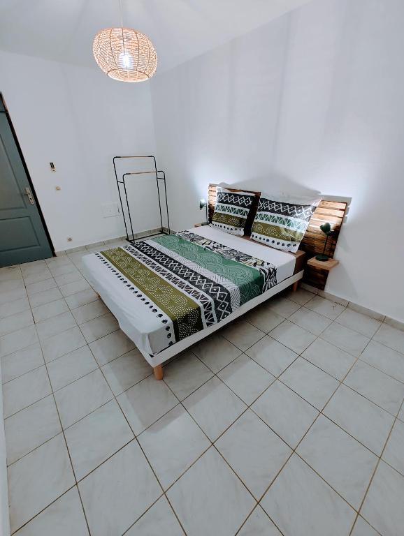 Postel nebo postele na pokoji v ubytování Le Nil Appartement Cosy tout confort