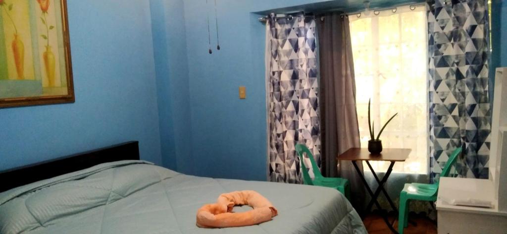 Cama o camas de una habitación en Casa Meling