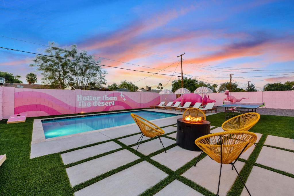 Pool 3 60 X 1 20 Wieviel Liter Bachelorette Fire Pit+Heated Pool+3MI to Old Town, Scottsdale
