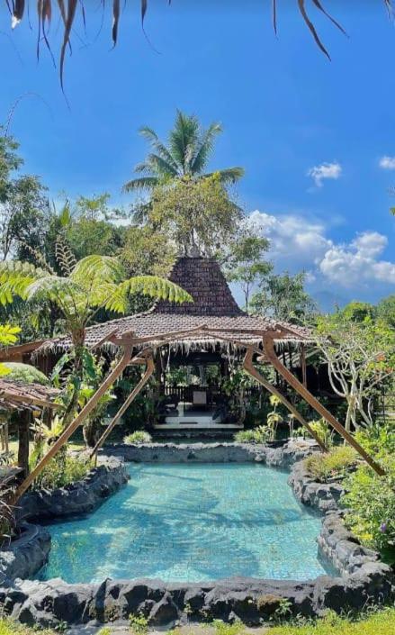 Un jardín fuera de Villa Mak Cik