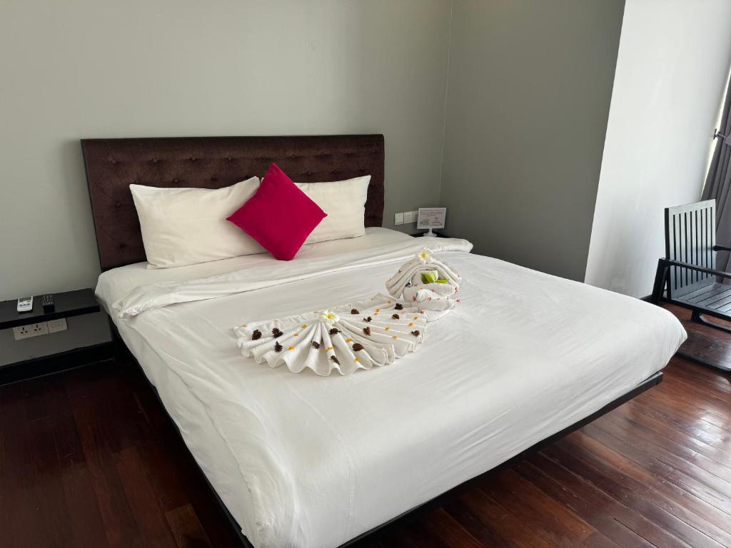 Postel nebo postele na pokoji v ubytování Hotel La Maravilla