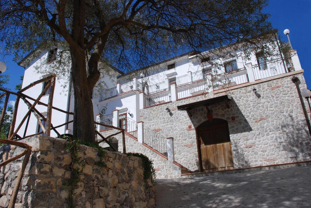 Budova, kde se bed and breakfast nachází