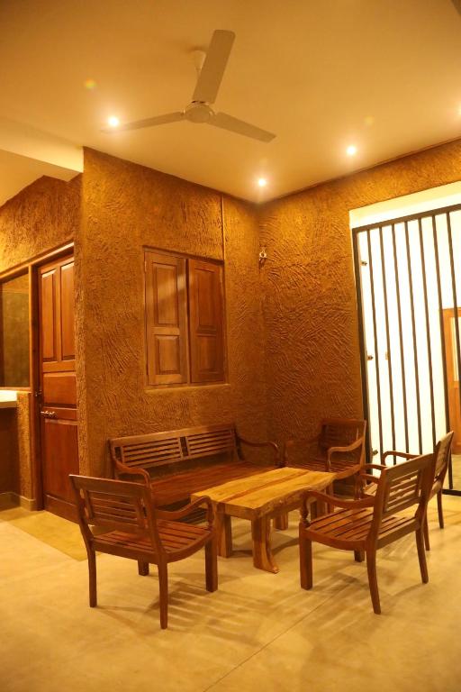 Posezení v ubytování Ceylon Ayu Resort Kandy