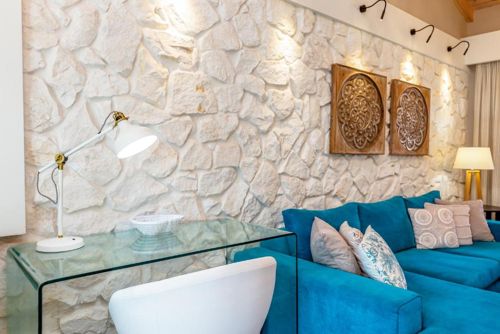 A seating area at Lola's House