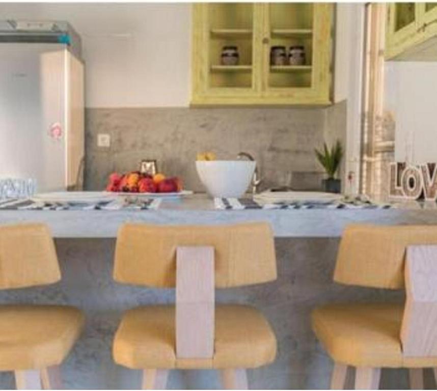 Kuchyň nebo kuchyňský kout v ubytování Rhodes Center Luxurious Penthouse
