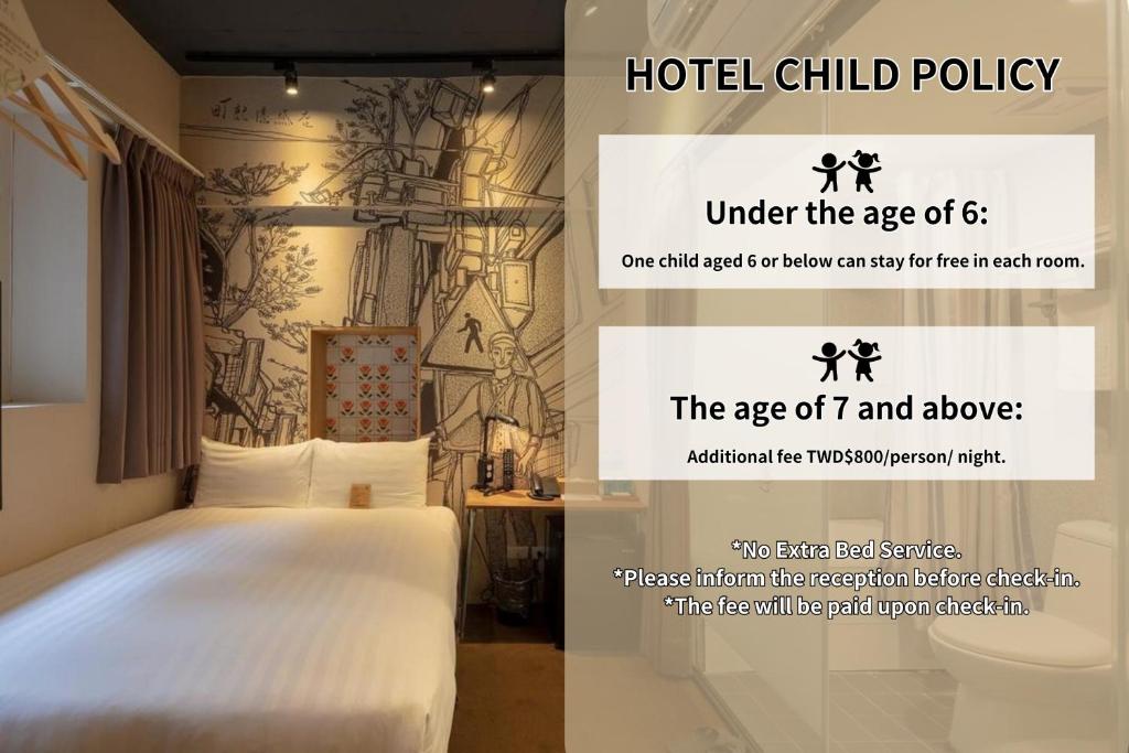 Postel nebo postele na pokoji v ubytování Cho Hotel