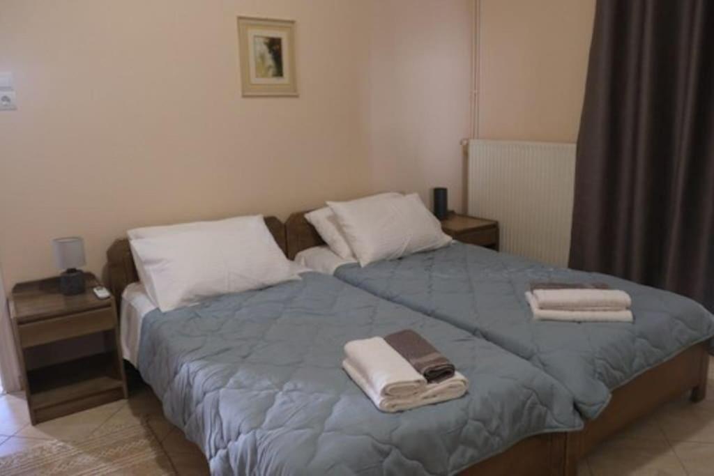 Postel nebo postele na pokoji v ubytování Bayside Apt.
