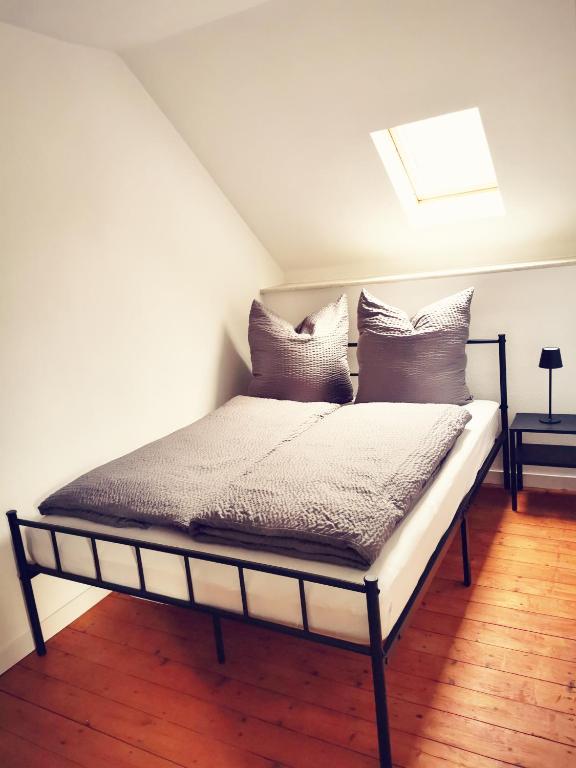 Postel nebo postele na pokoji v ubytování Ferienhaus VioLin