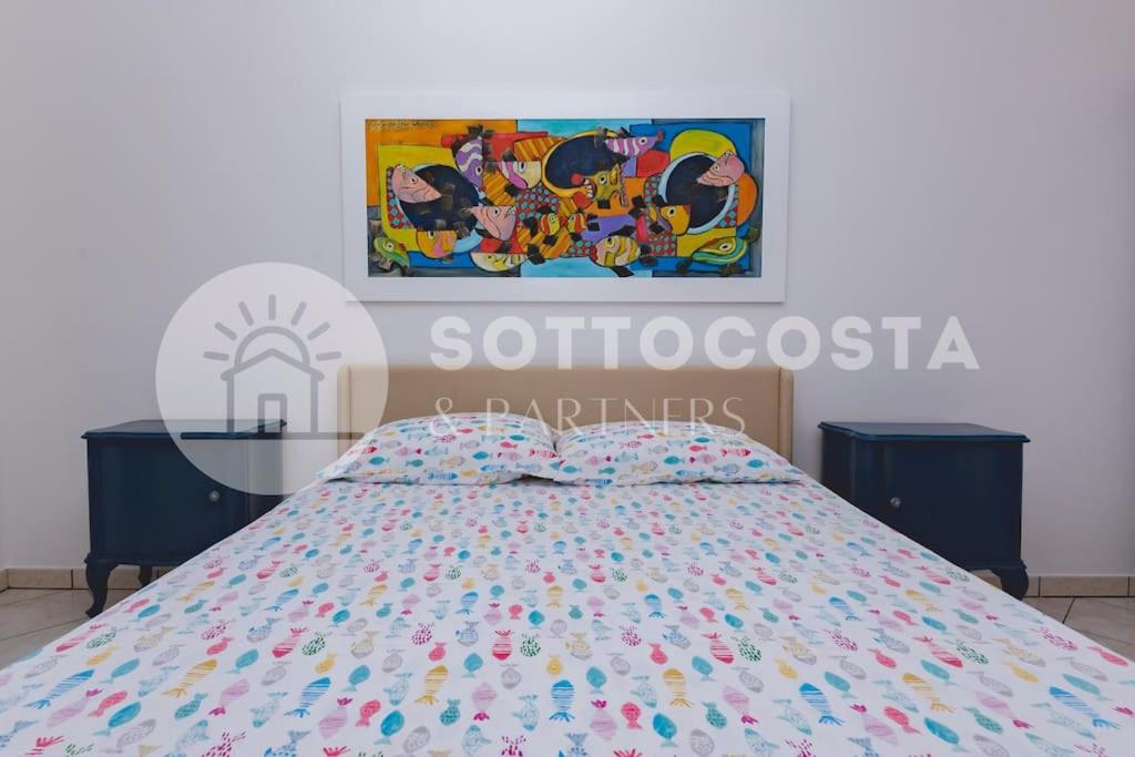 Postel nebo postele na pokoji v ubytování Blue Dreams - Marittima