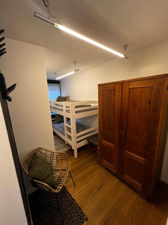 Postel nebo postele na pokoji v ubytování Flat Tom