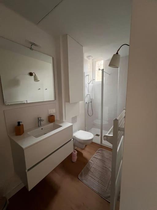 Koupelna v ubytování Appartement centre - Avranches