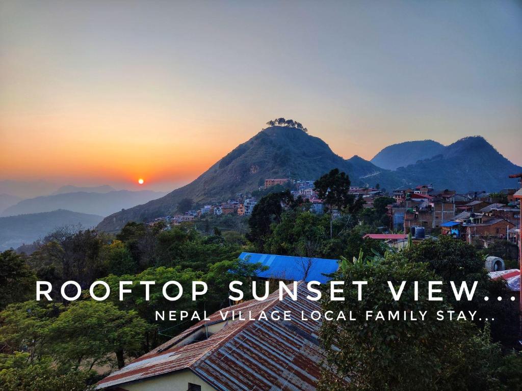 Üldine mäevaade või majutusasutusest Nepal Village Local Family Stay pildistatud vaade
