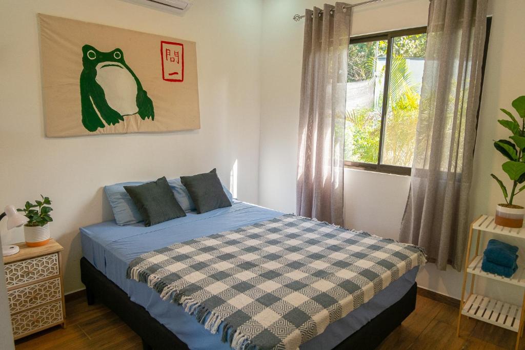 Postel nebo postele na pokoji v ubytování MY - Cosy Lodges