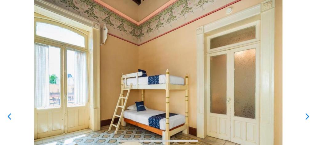 Postel nebo postele na pokoji v ubytování el obispado