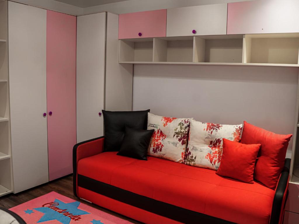 Posezení v ubytování Residence Apartments Deva