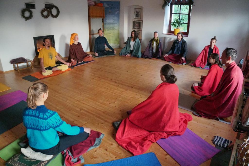 Hosté ubytování Yogashrama traditional