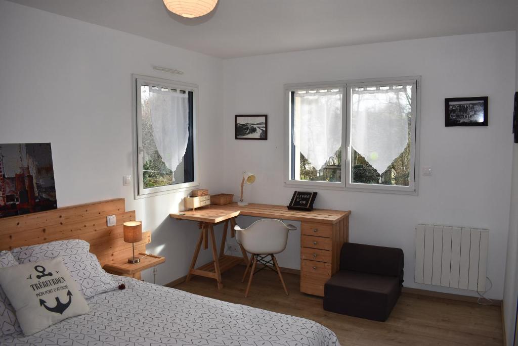Fotografie z fotogalerie ubytování Ker Moumousse - Maison bretonne, élégante, conviviale, 5 min plage v destinaci Trébeurden