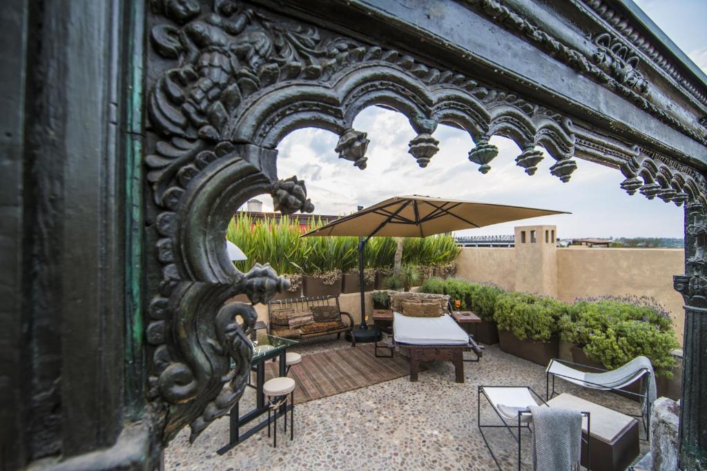 Balkón nebo terasa v ubytování Casa No Name Small Luxury Hotel