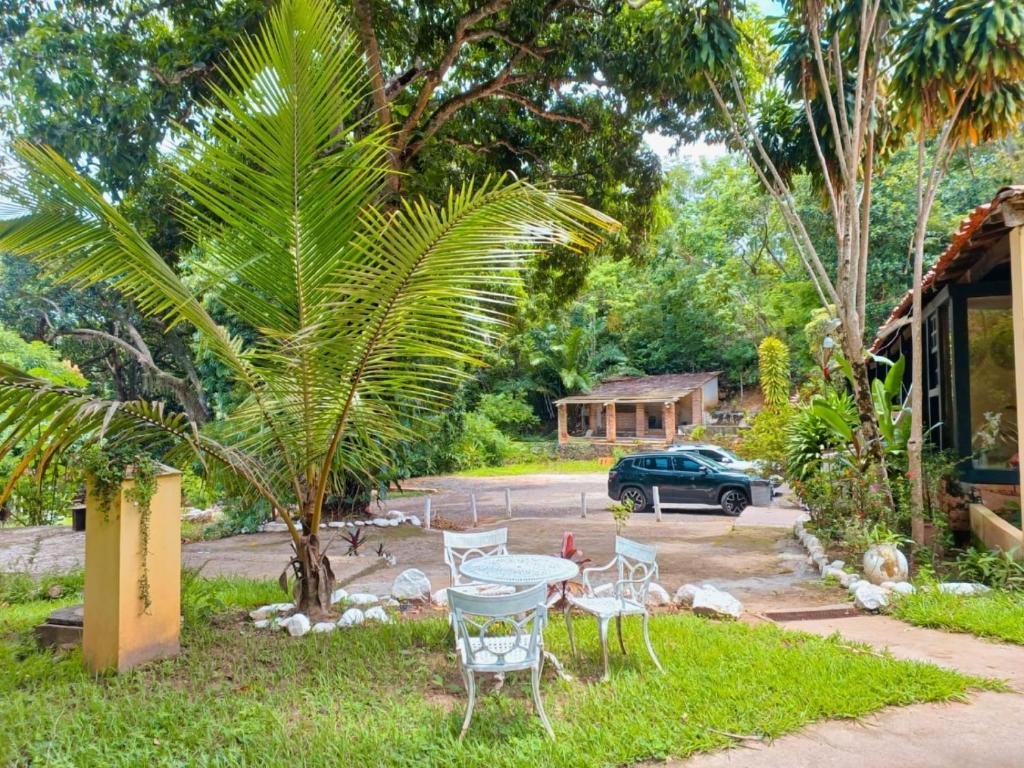 Ein Garten an der Unterkunft Encanto do Parque Hospedagem