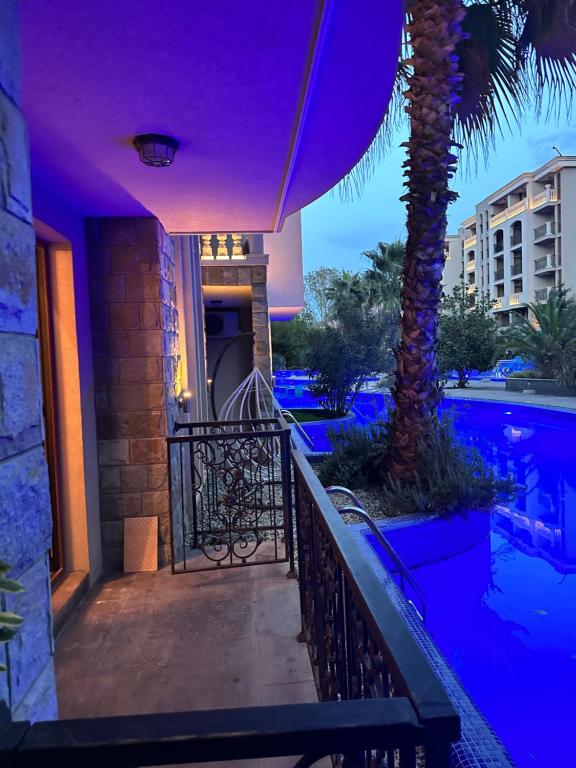 Bazén v ubytování Studio CASCADAS FAMILY RESORT nebo v jeho okolí