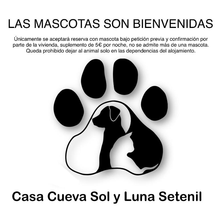 Domácí mazlíčci ubytovaní s hosty v ubytování Casa Cueva Sol y Luna Setenil