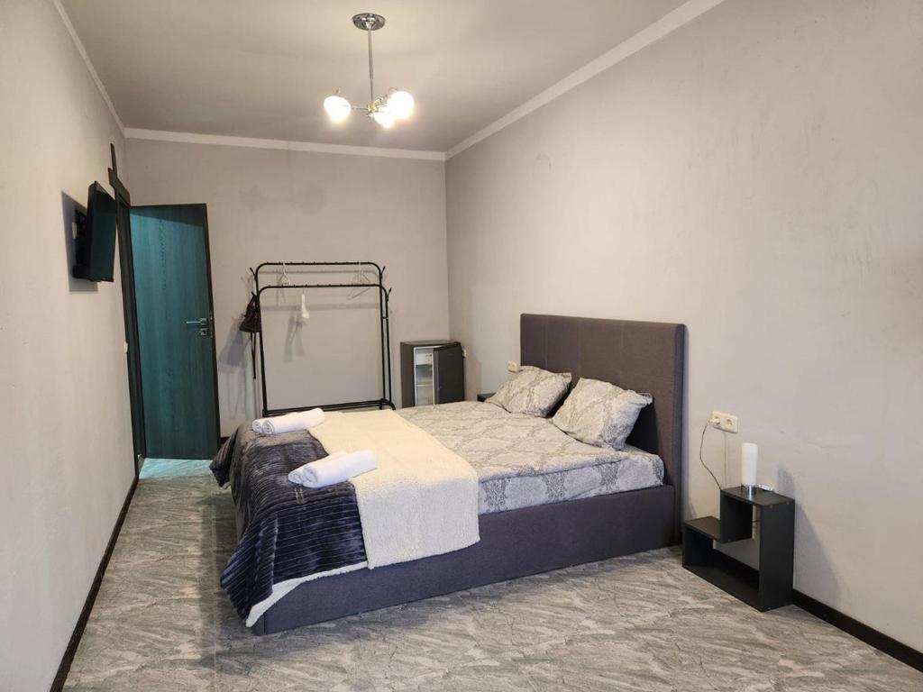 Postel nebo postele na pokoji v ubytování Garni Nature Villa
