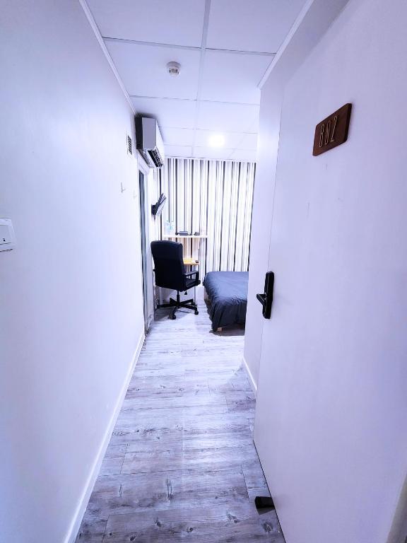 Phòng/tiện nghi tập thể dục tại Pillows CoLiving