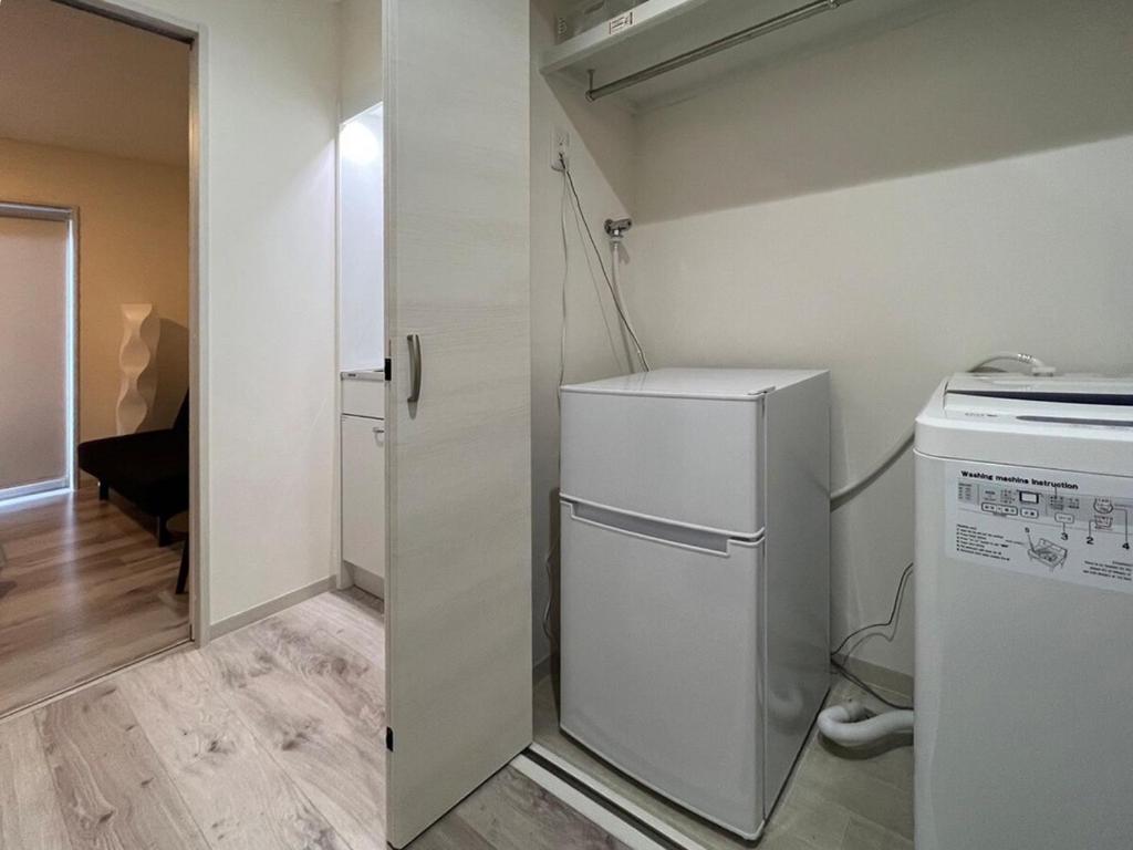 Kuchyň nebo kuchyňský kout v ubytování bHOTEL Yutori - Beautiful 1Br Apt with Balcony for 3Ppl