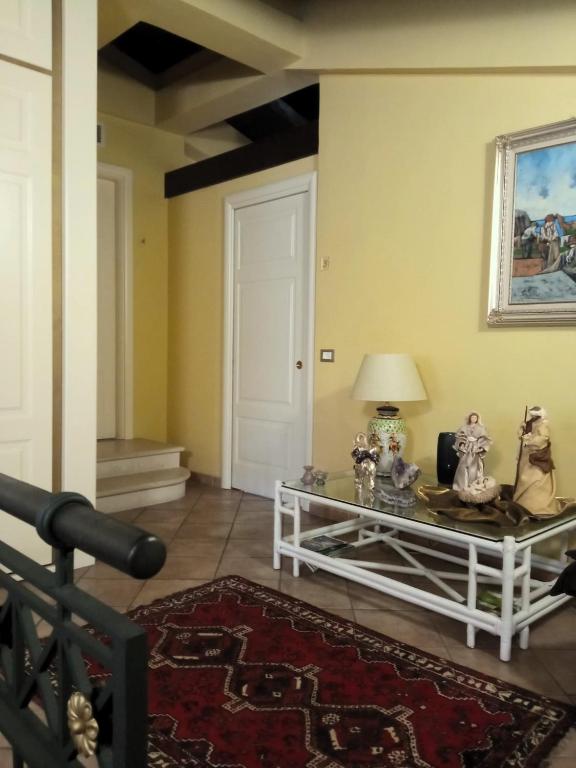 Posezení v ubytování B&B Tribunale