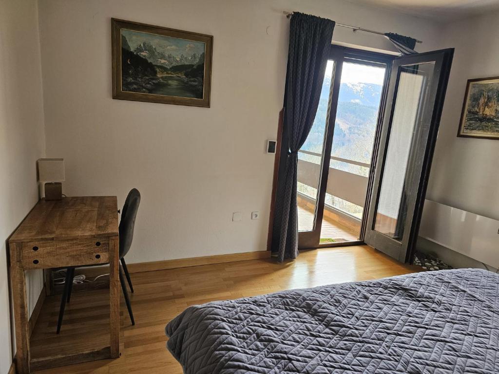Voodi või voodid majutusasutuse Apartment Ad Alta Millstatt toas