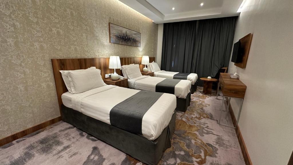 Posezení v ubytování Multazam Al-Nnaseem Hotel